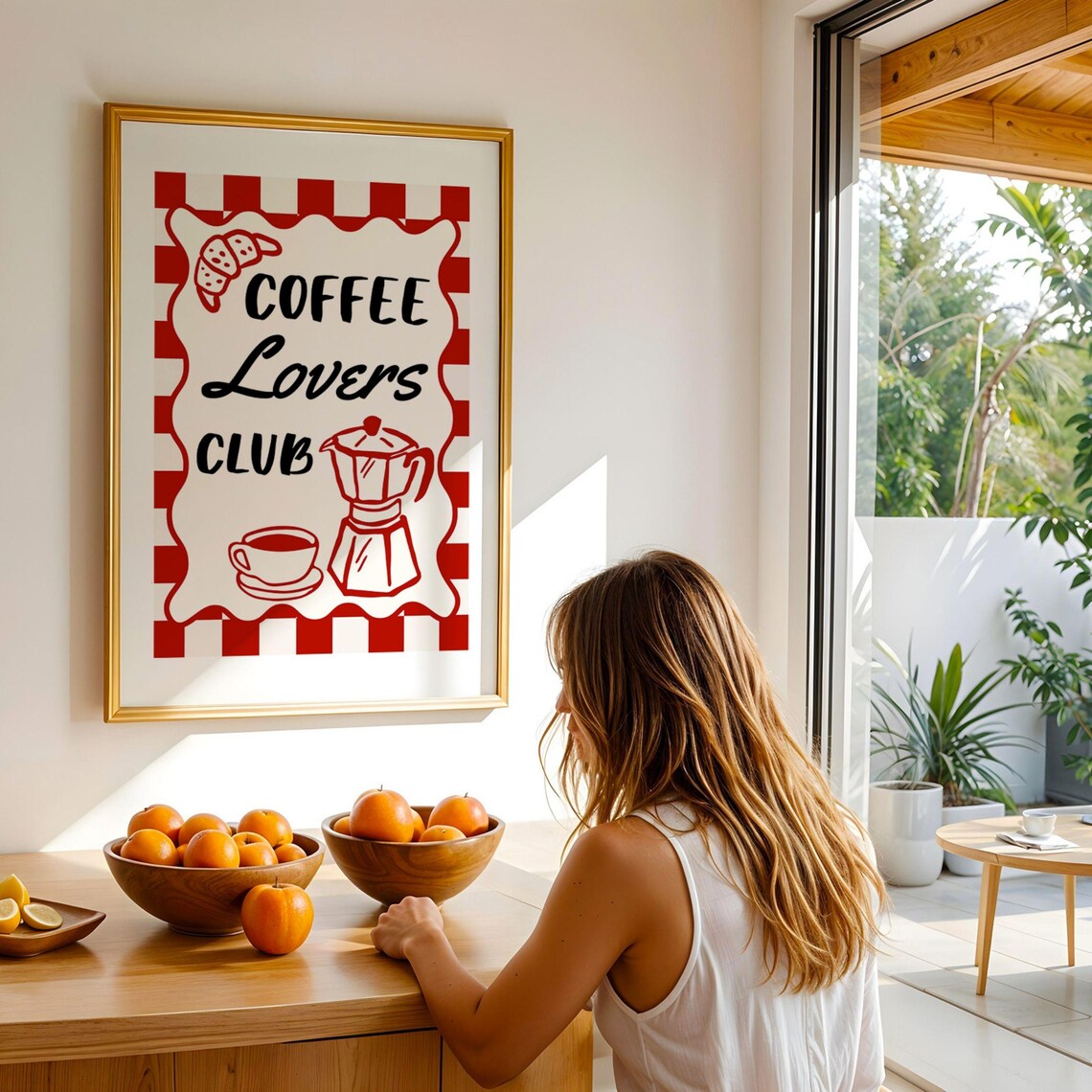 Coffee Bar Wall Art, Diner Style Kitchen Decor - Image 3