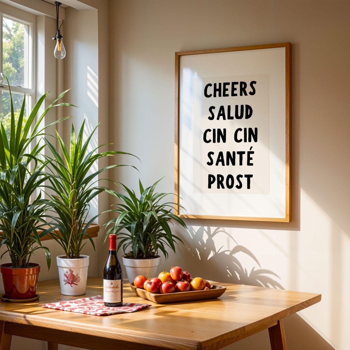Cheers Print, Bar Wall Decor - Image 3