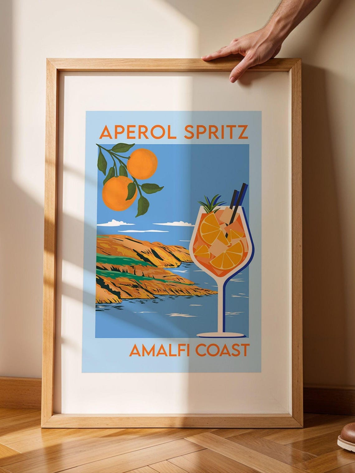 Aperol Spritz, Summer Italian Accent Wall Art - Image 3