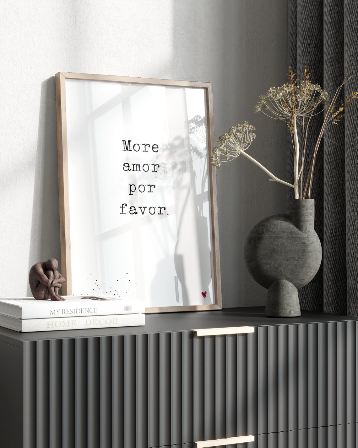 Love Wall Art Above Bed Poster Print - Image 3