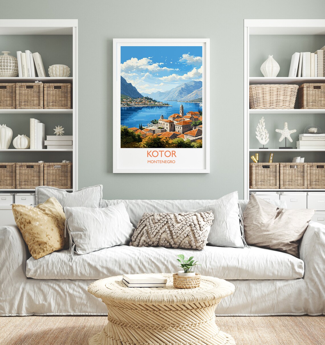 Kotor Travel Poster, Montenegro Travel Poster - Image 4