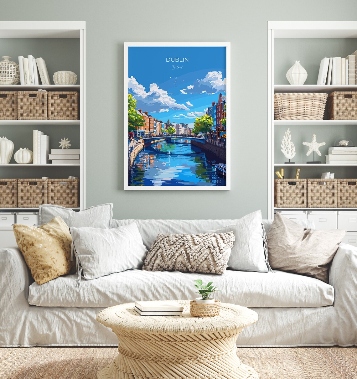 Dublin Art Lovers Gift, Ireland Travel Poster - Image 4