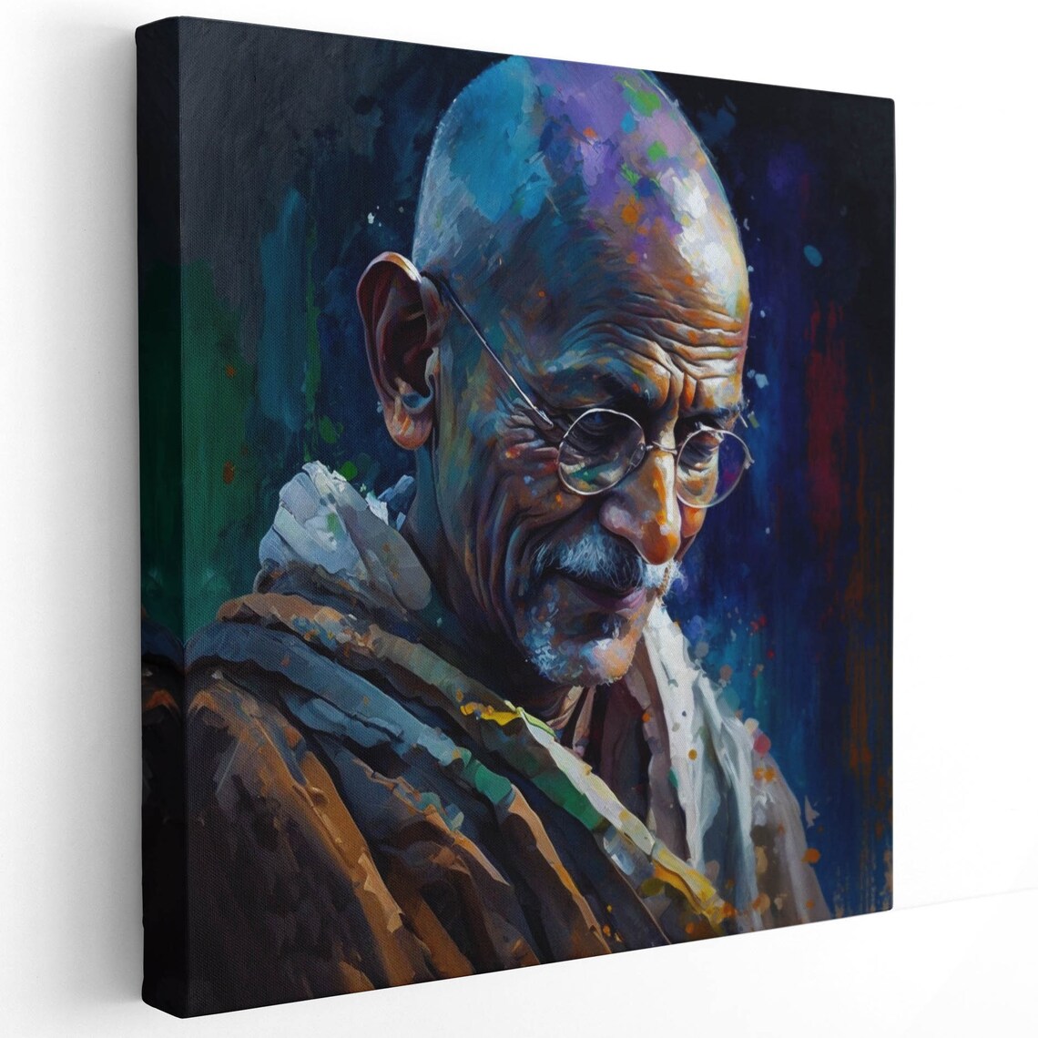 Gandhi Inspirational Wall Art, Modern Quote Poster - Image 2