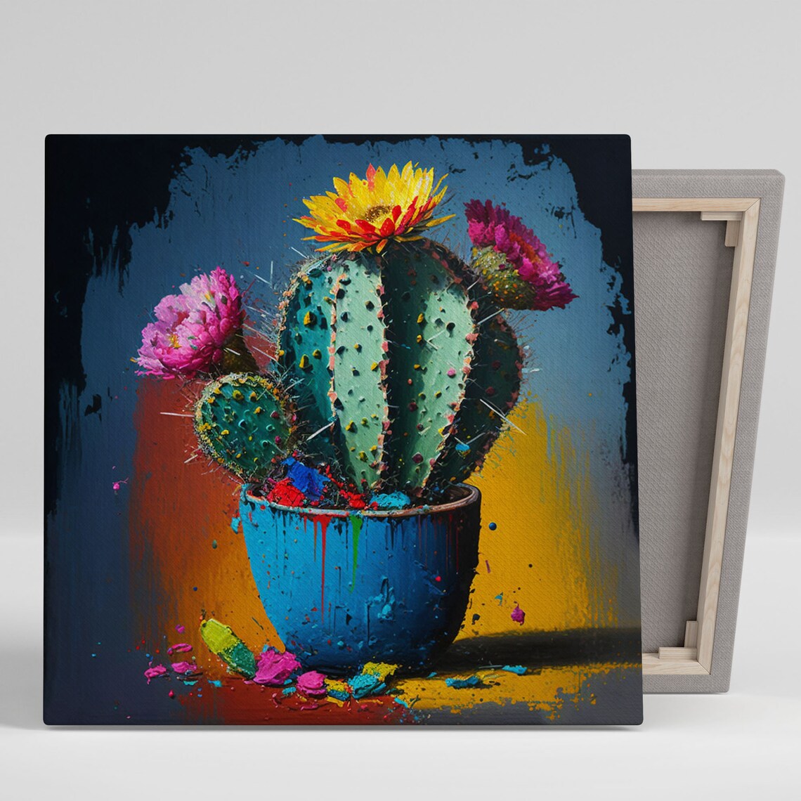 Cactus and Succulent Desert Botanical Art Print