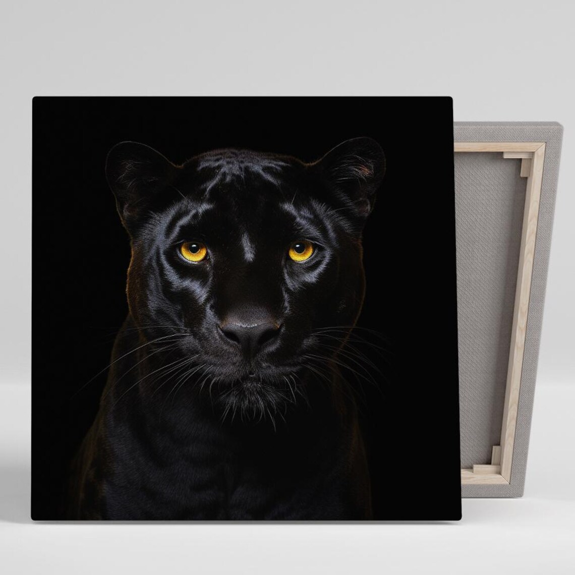Panther Contemporary Design Art Print, Animal Decor