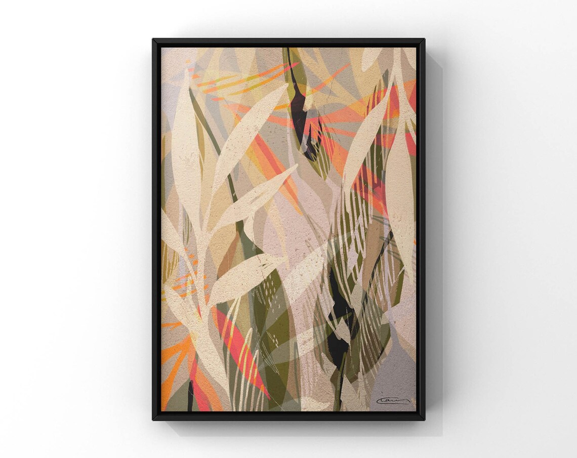 Foliage Print, Botanical Floral Wall Art - Image 4