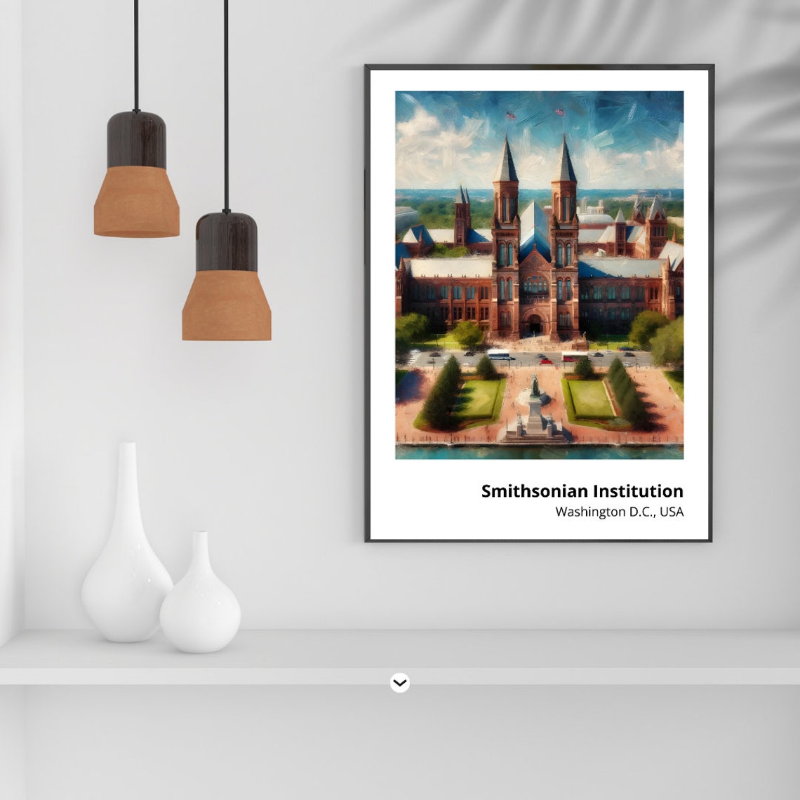 Smithsonian Institution Washington DC Castle Landmark Poster - Image 4