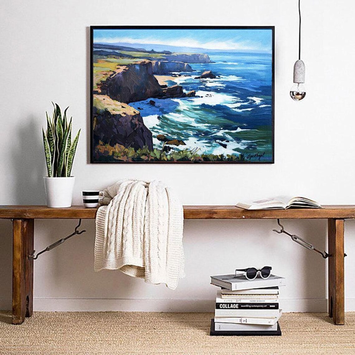 Big Sur Point Lobos Coast Art Print, Monterey Decor - Image 5