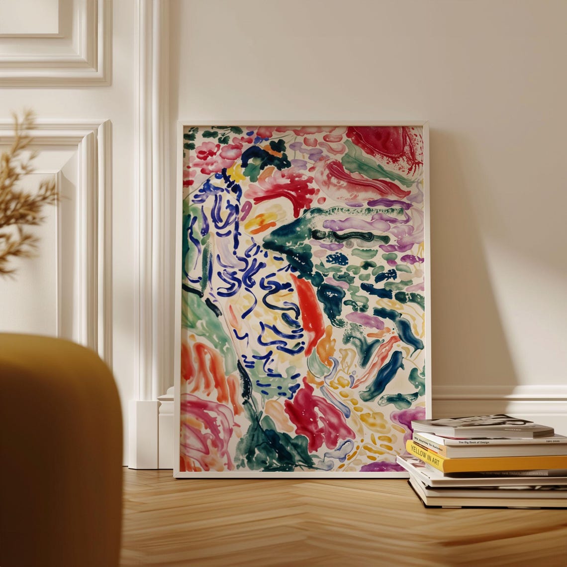 Henri Matisse Abstract Landscape Colorful Fauvist Brushstroke Poster Vibrant Wall Art For Creative Interiors - Image 2