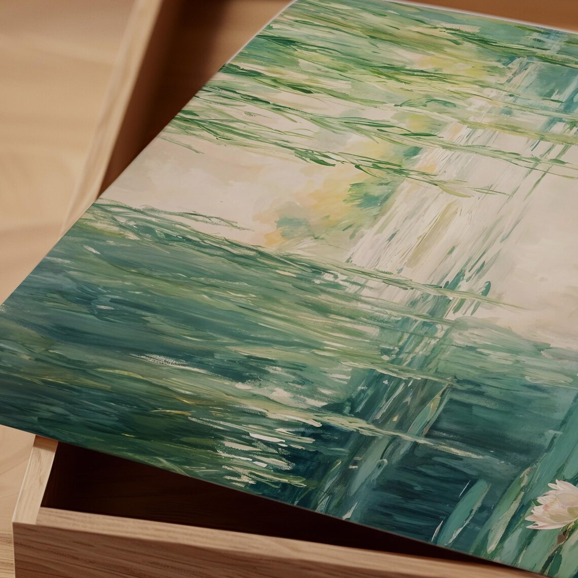 Claude Monet Water Lilies, Impressionist Poster - Image 3