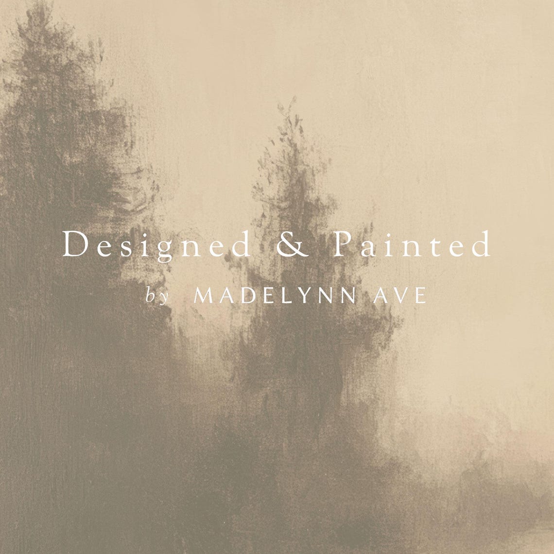 Winter Pine Landscape Art Print Unframed Holiday Wall Decor Neutral Nature Scene Rustic Home Decor Pine Tree Forest Artwork - Image 6