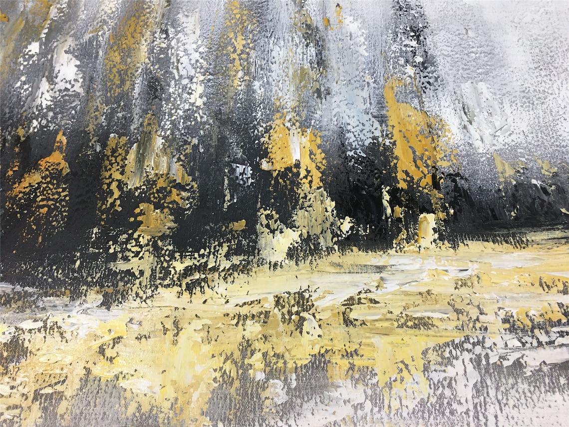 Original Texture Abstract Painting, Living Room Art Print - Image 5