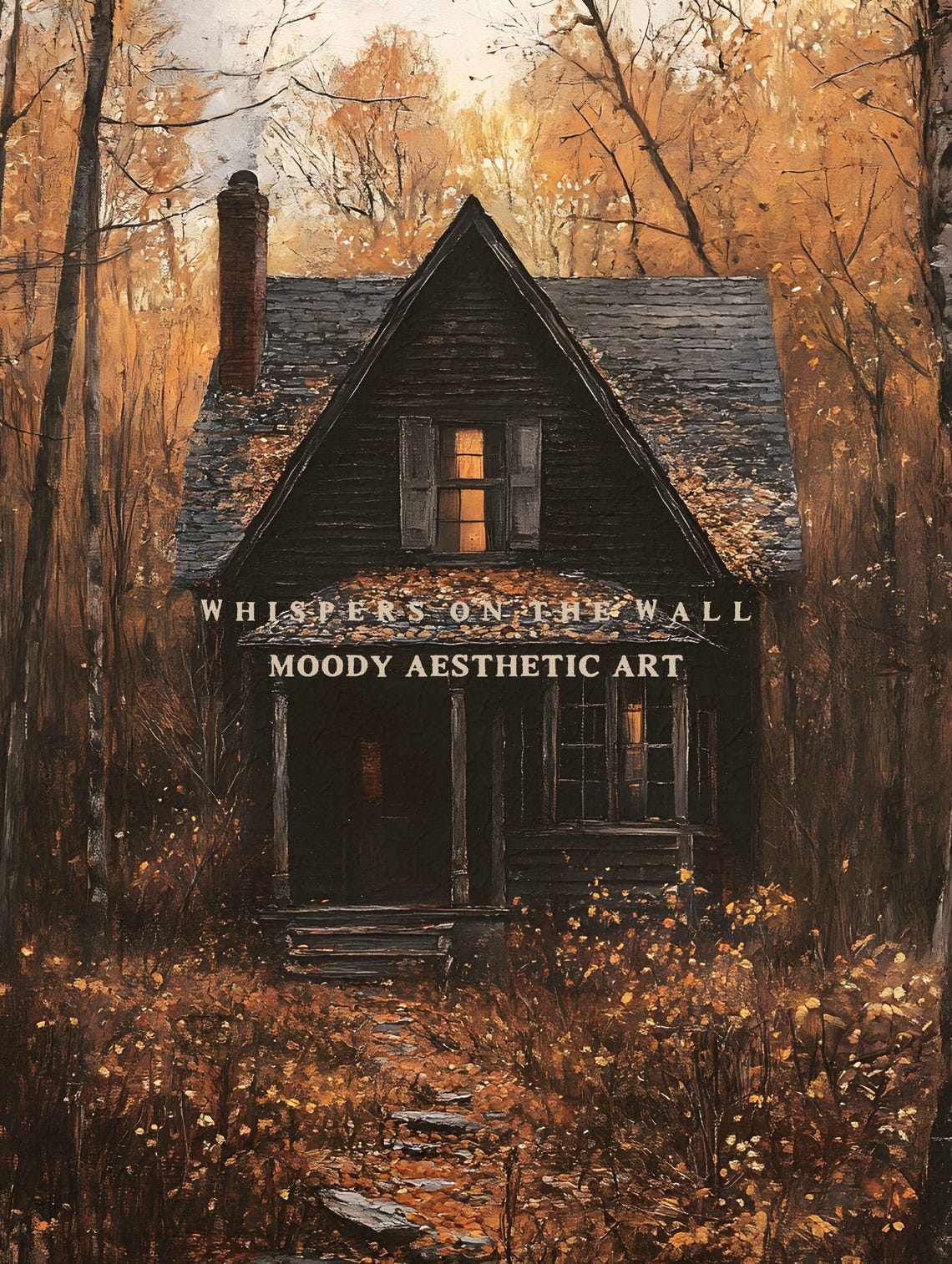 Fall Wall Art Dark Cottagecore Decor Vintage Farmhouse Wall Art Rustic Art Print - Image 5