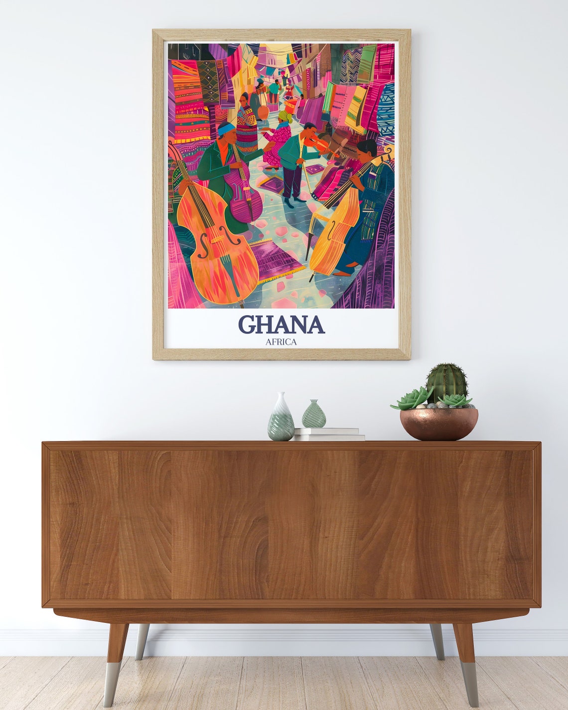 Ghana Travel Art Oxford Street Travel Prints And Decor Oxford Street Prints Oxford Street Posters And Art Prints Oxford Street Decor - Image 2