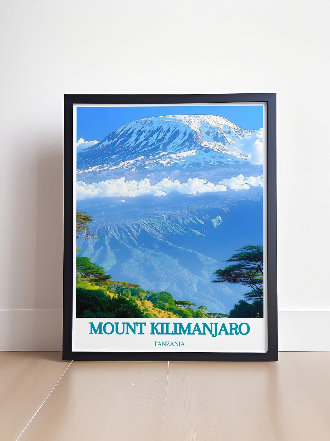 Mount Kilimanjaro Poster African Safari And Nature Decor Elevate Your Space With Mount Kilimanjaro Prints - Image 4