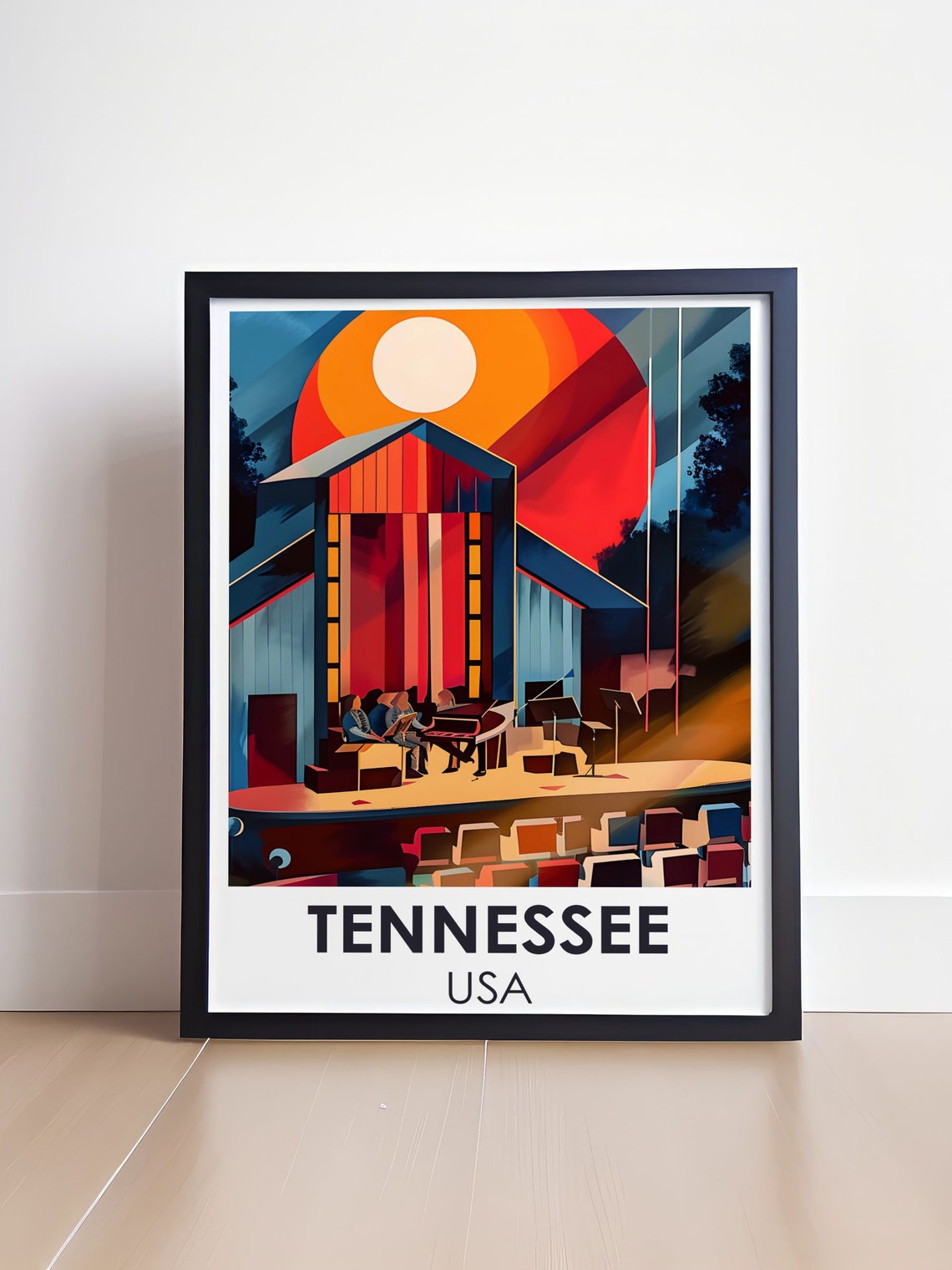 Tennessee Poster The Grand Ole Opry Poster The Grand Ole Opry Decor Smoky Mountains Art And The Grand Ole Opry Print - Image 4