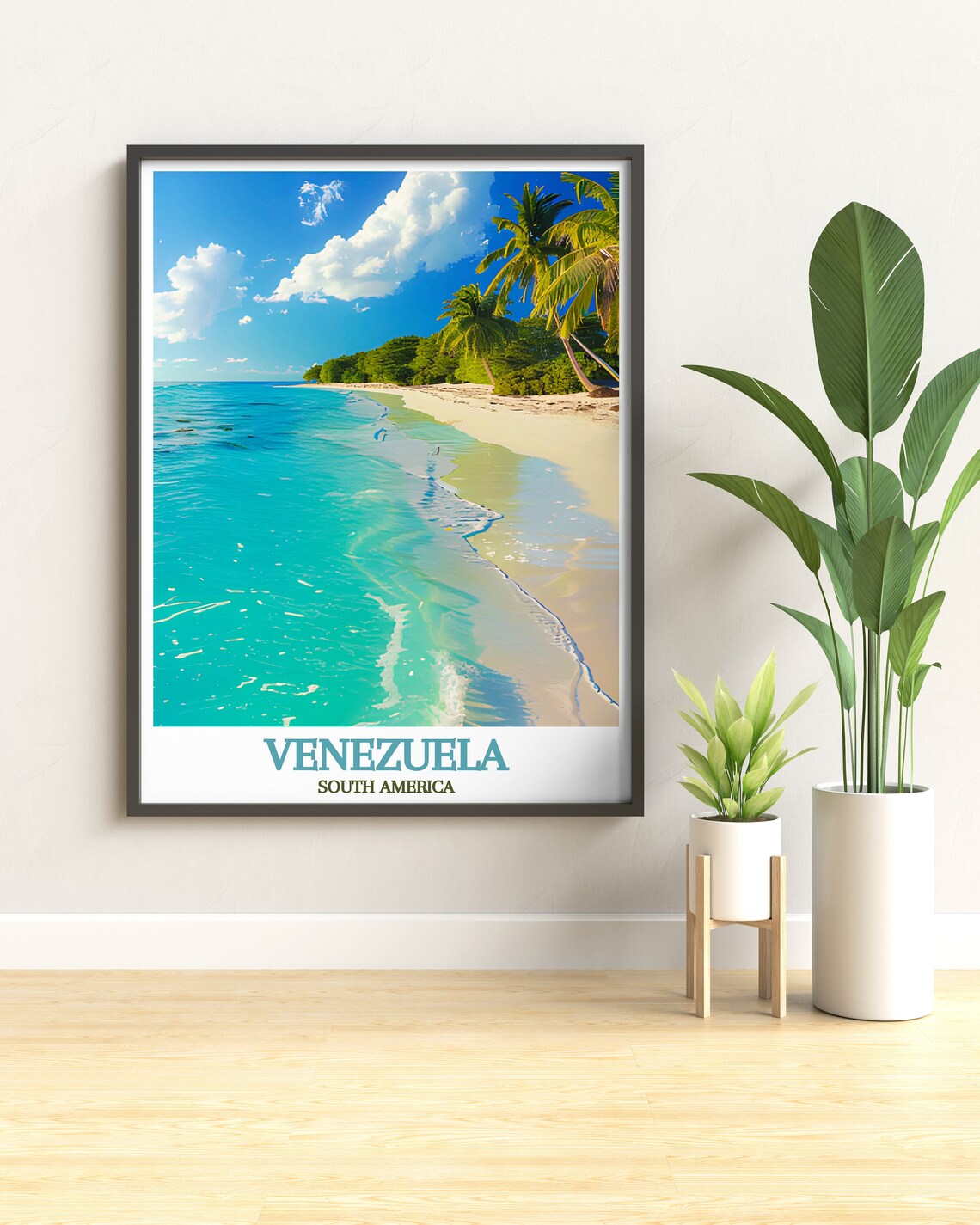 Venezuela Travel Poster Morrocoy National Park Art For Your Home Morrocoy National Park Art Prints And Gifts Venezuela Wall Art - Image 3
