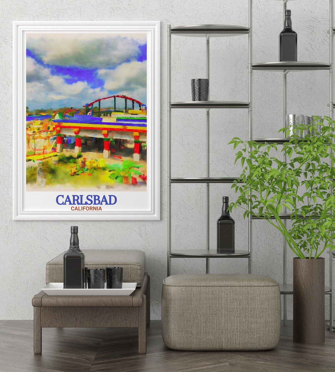 Carlsbad California LEGOLAND Resort Family Theme Park Travel Poster - Image 2