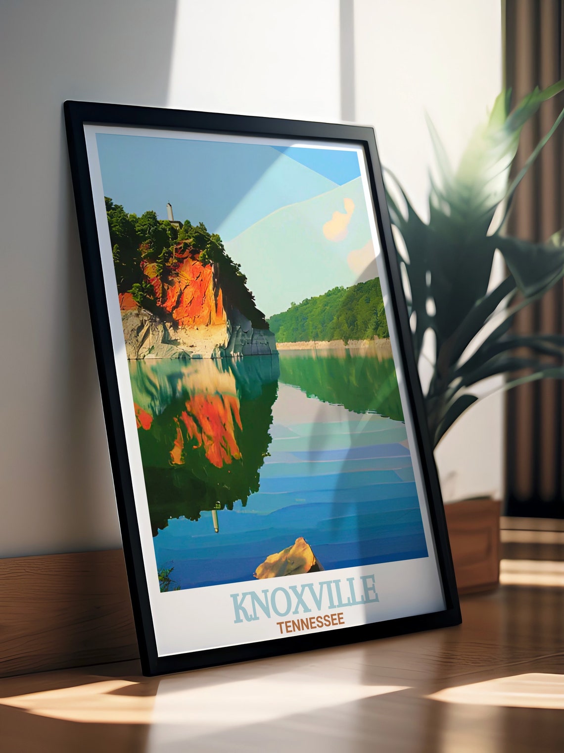 Knoxville Art Prints Ijams Nature Center Travel Poster Ijams Nature Center Wall Art Knoxville Travel Print - Image 3