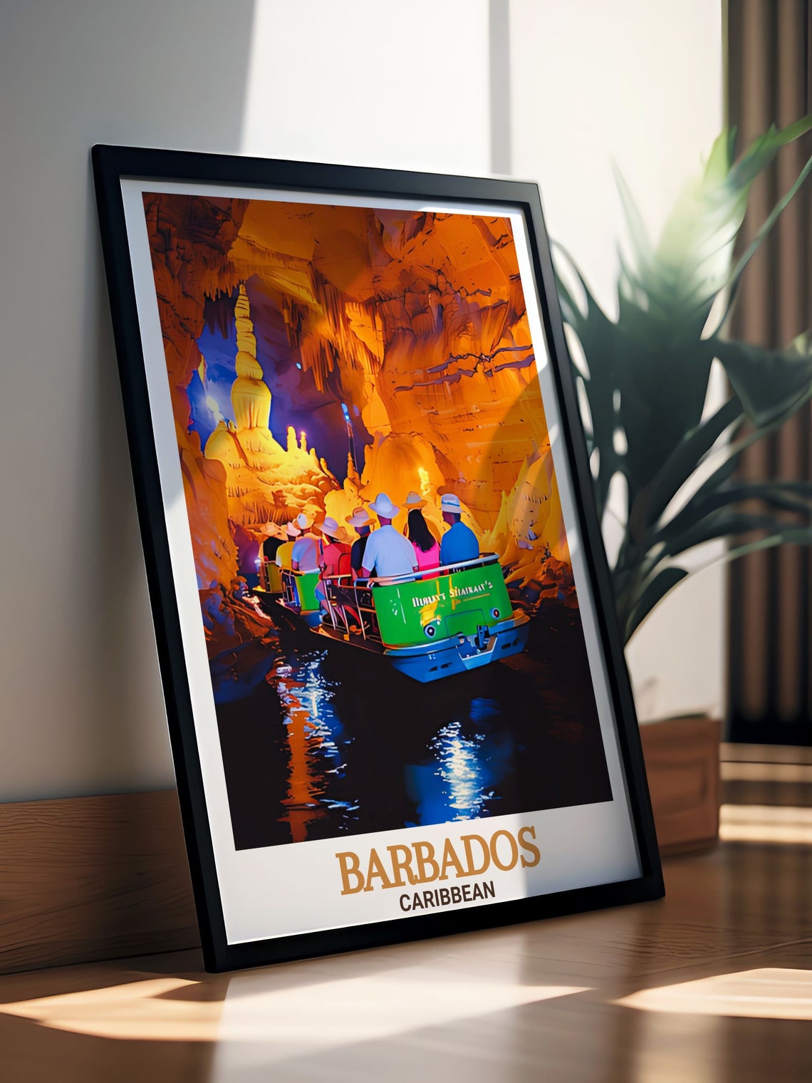 Barbados Harrisons Cave Tram Boat Tour Through Lit Caverns Poster - Image 3