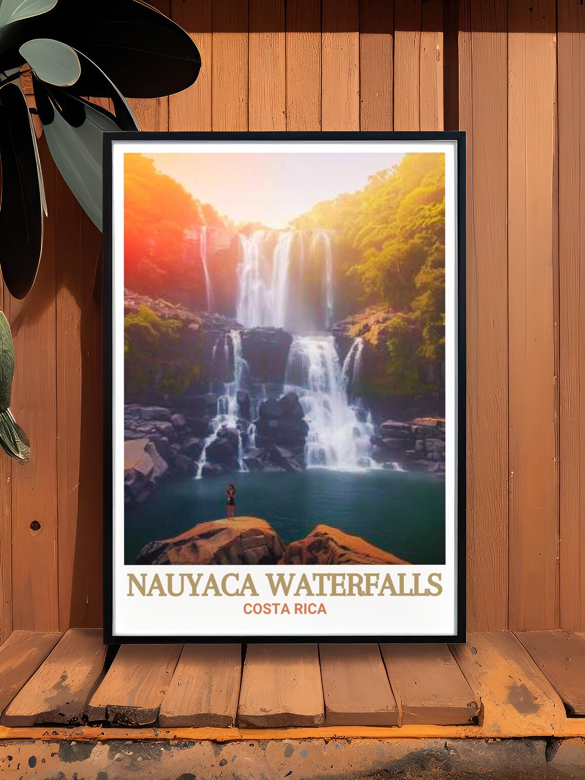 Nauyaca Waterfalls Poster Print Nauyaca Waterfalls Art Print Nauyaca Waterfalls Poster Nauyaca Waterfalls Art Costa Rica Prints - Image 3