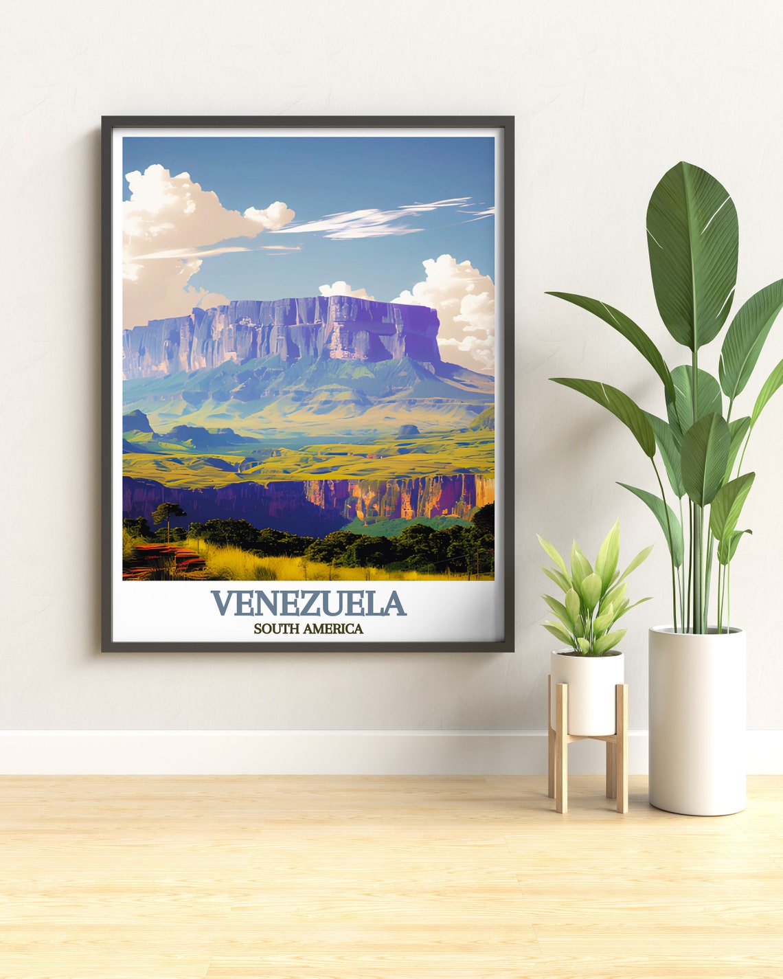 Mount Roraima Venezuela Gran Sabana Tepui Summit Travel Poster - Image 3