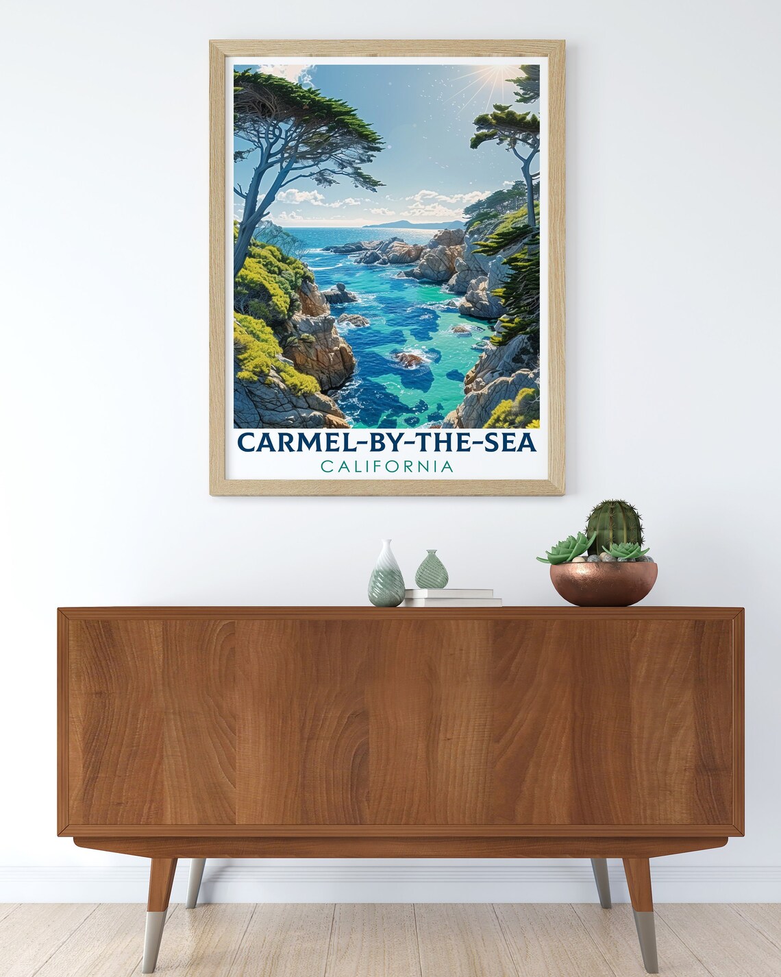 Point Lobos Cypress Cove Carmel by the Sea California Poster - Image 3