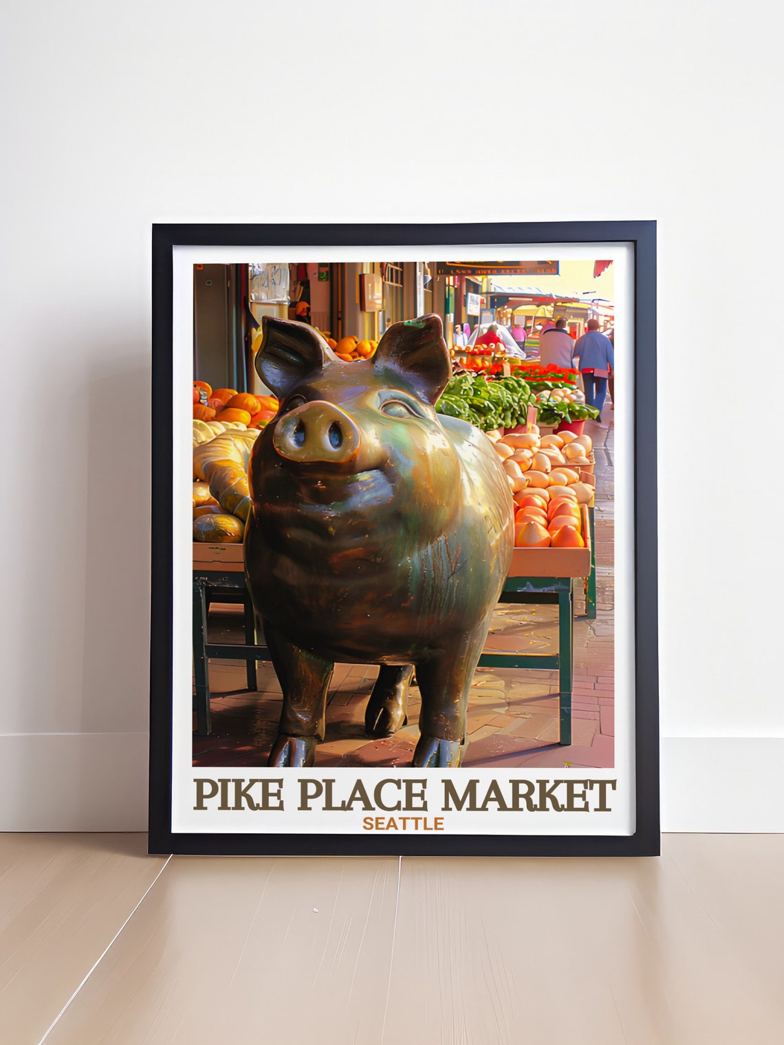 Pike Place Market Wall Art Rachel The Piggy Bank Art Collectibles Pike Place Market Gifts Art Prints Of Rachel The Piggy Bank - Image 4