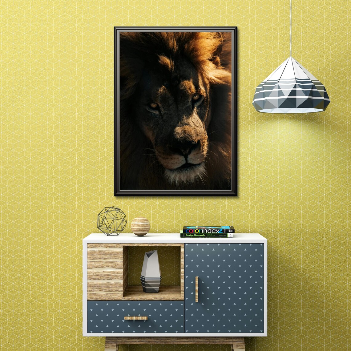 Majestic Lion Portrait, Wildlife Photography - Image 3
