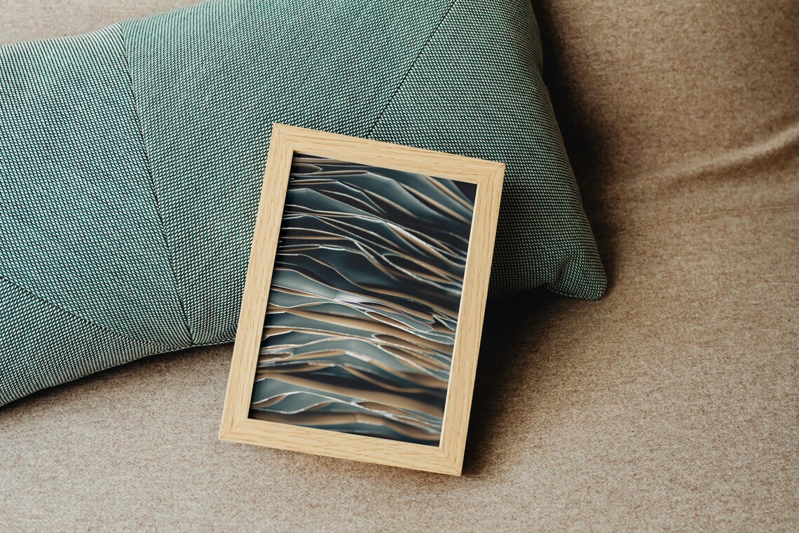 Abstract Layered Papers, Minimalist Decor - Image 6