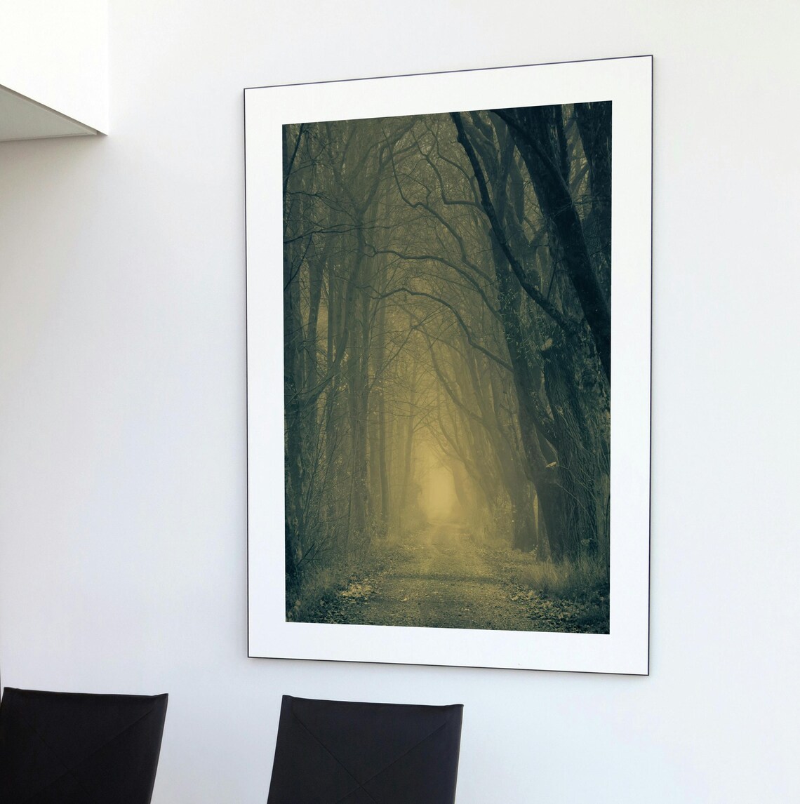 Enchanted Misty Forest, Mysterious Nature Pathway - Image 2