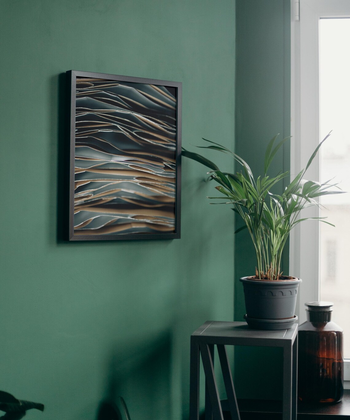 Abstract Layered Papers, Minimalist Decor - Image 4