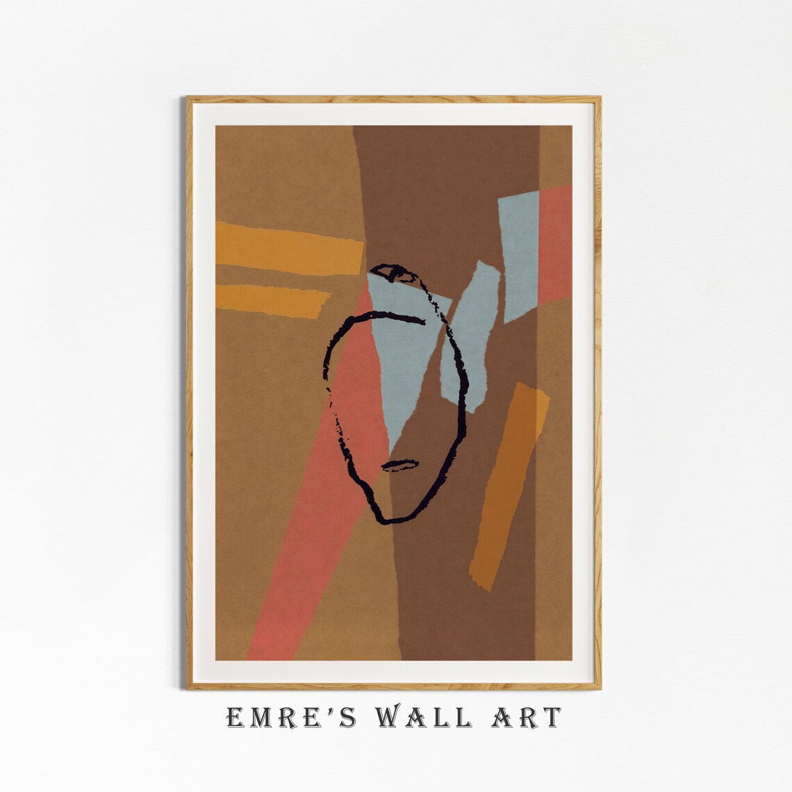 Sketch Figure Art Print, Vintage Minimalist Line Art - Image 4