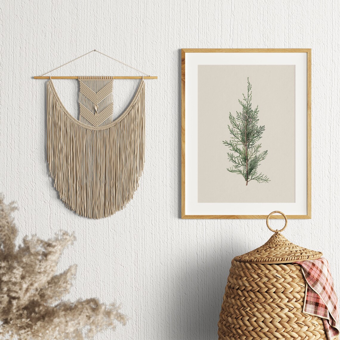 Vintage Tree Branch Art Print, Winter Botanical - Image 2