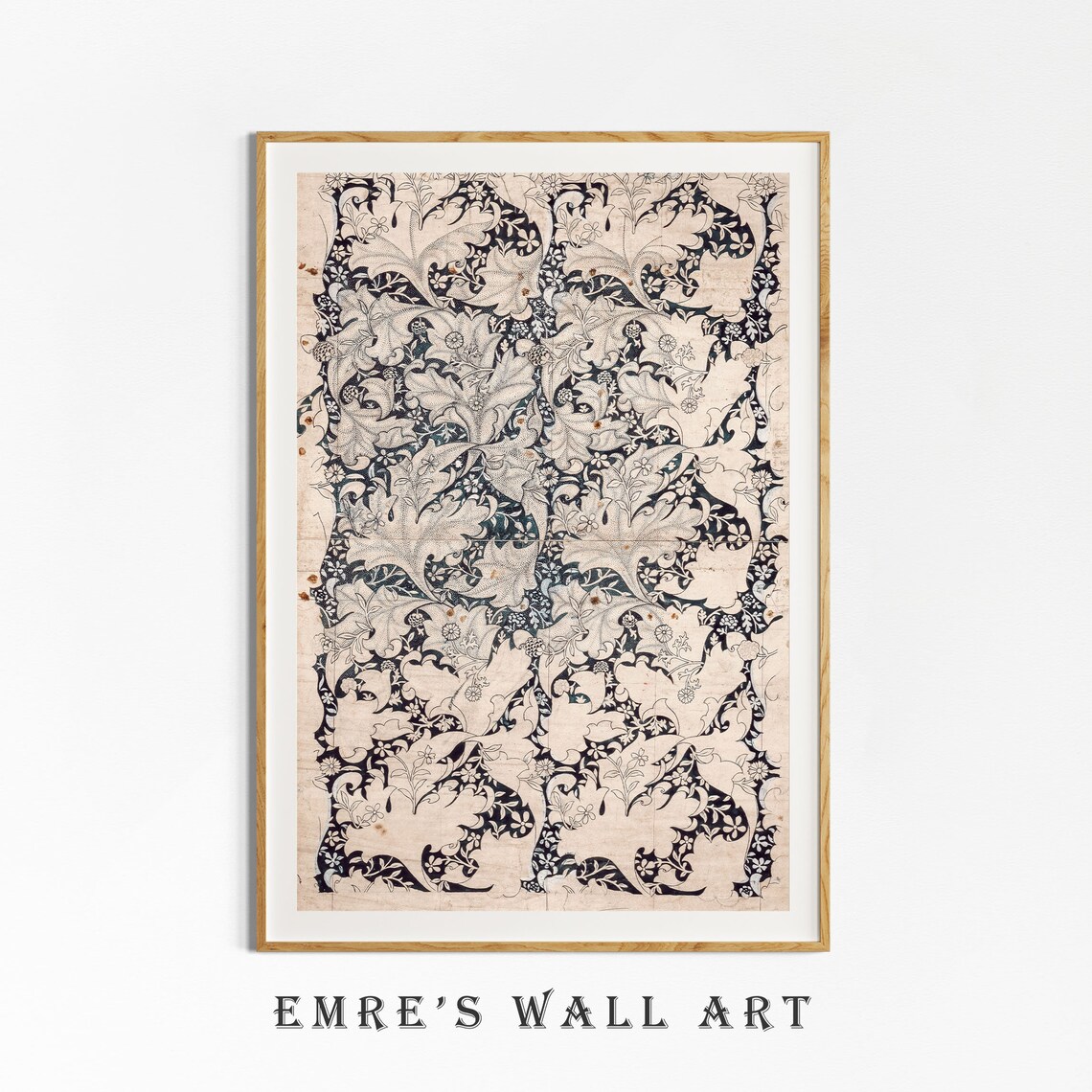 Vintage Floral Sketch Art Print, Botanical Drawing - Image 4