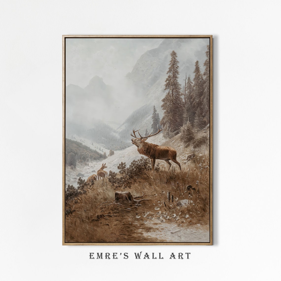 Landscape Wall Art Set Vintage Muted Country Prints Vintage Farmhouse Print Set Vintage Nautical Painting Antique Oil Painting Prints - Image 3