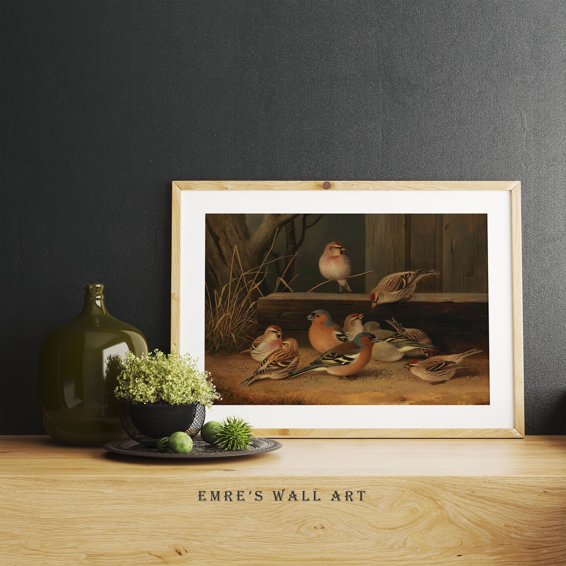 Rustic Country Farmhouse Farm Animal Art Print - Image 2