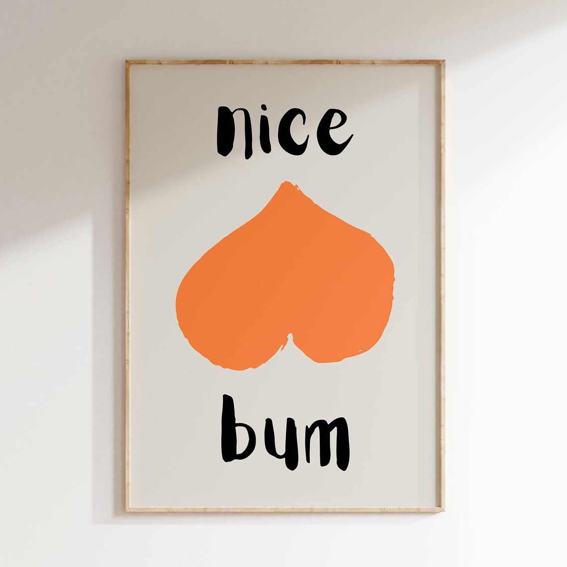 Nice Bum Art - Bathroom Valentines Day Love