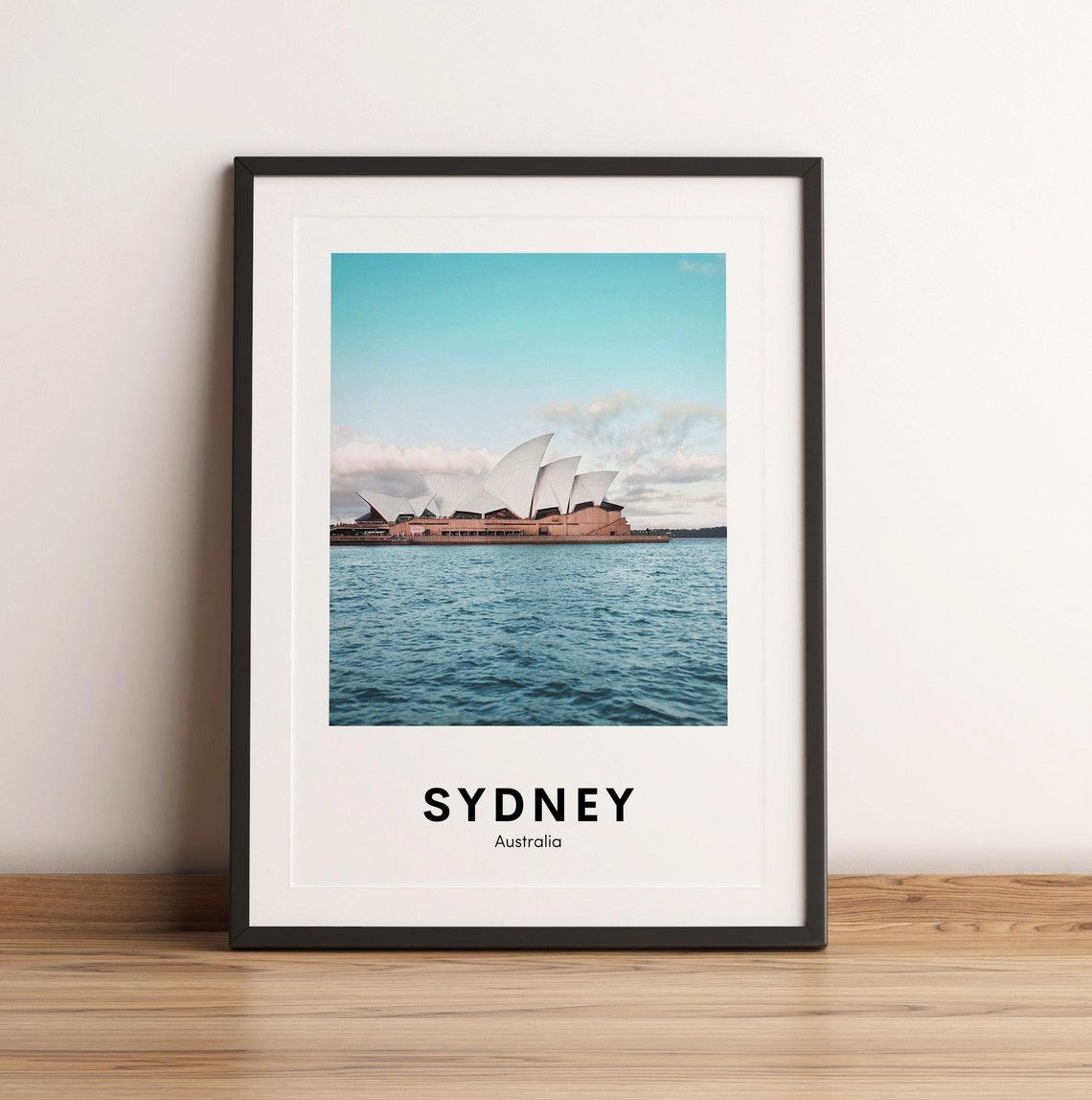 Sydney Australia Opera House Harbour Photography Art Print Gift