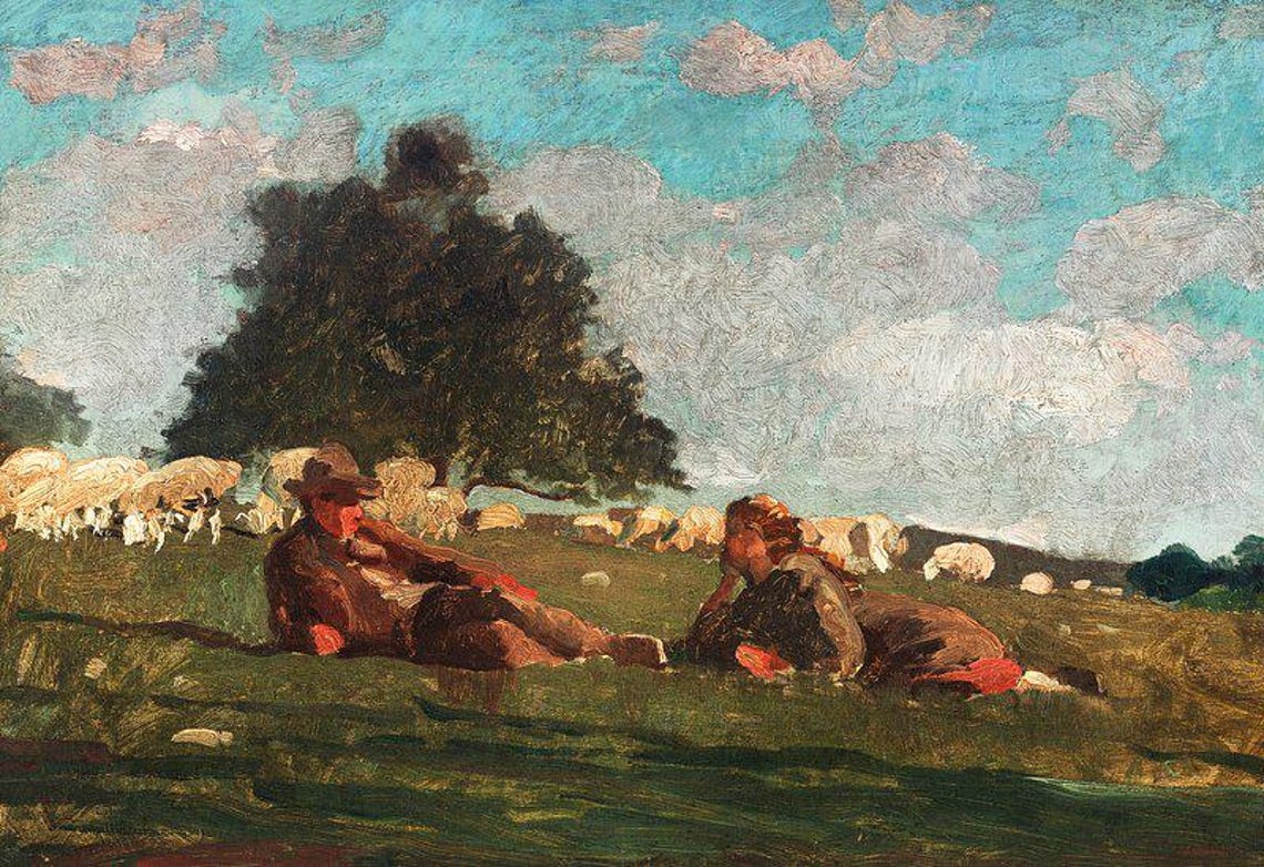 Winslow Homer, Vintage Art Print