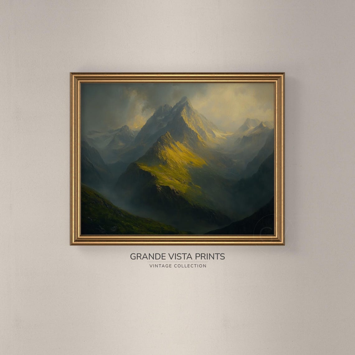 Mountain Range Landscape Wall Art Mountain Landscape Art Print Mountain Landscape Print Gv4294 - Image 3