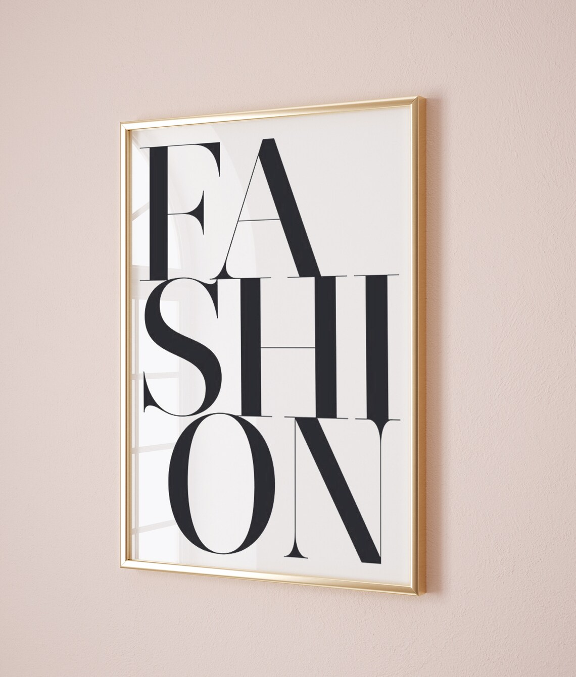 Fashion Quote Girl Room Nursery Decor Art Print