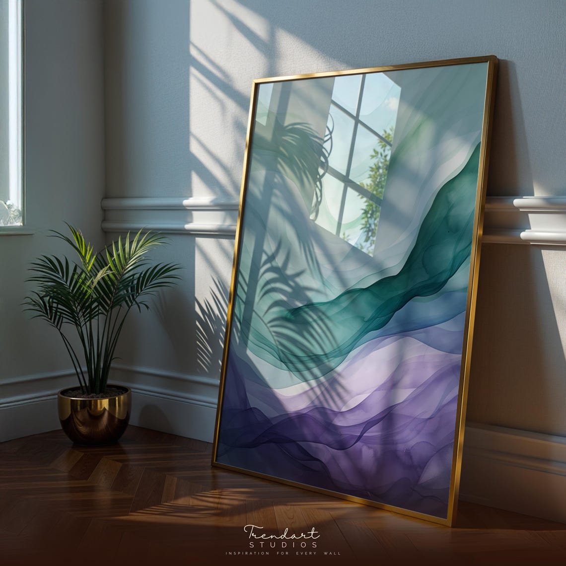 Zodiac Wall Art Pisces Aura Print Ethereal Abstract Decor Spiritual Astrology Gift Da00013