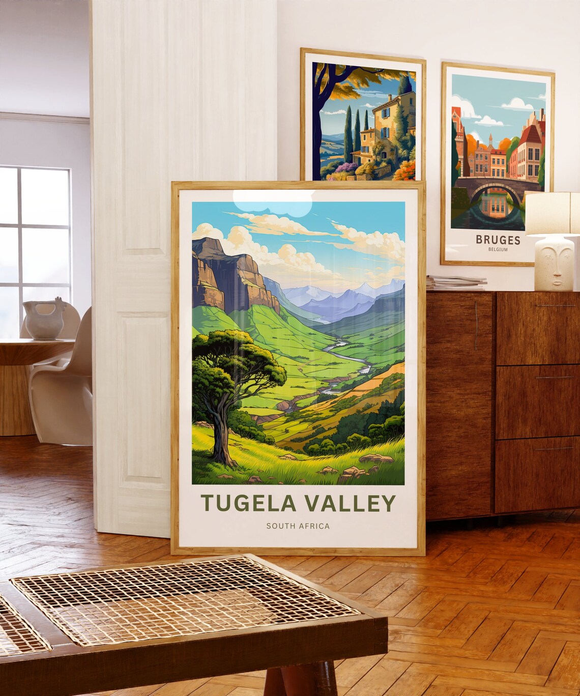 Tugela Valley South Africa River Valley Escarpment Travel Poster - Image 5