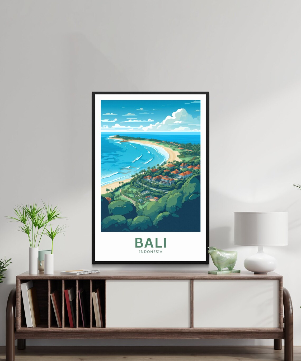 Bali Indonesia Wall Art Travel Poster - Image 2