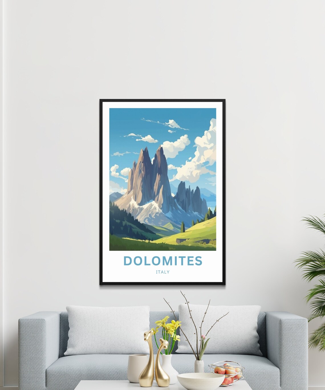 Dolomites Italy Wall Art Travel Poster - Image 3