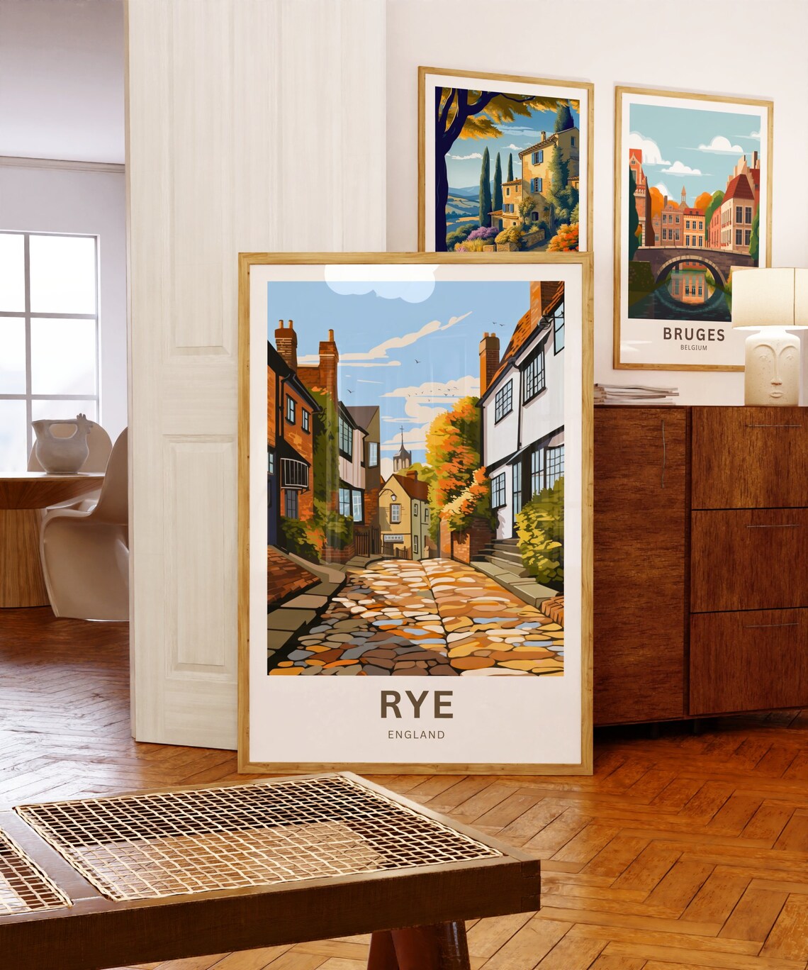 Rye Travel Poster, England Travel Wall Art - Image 5