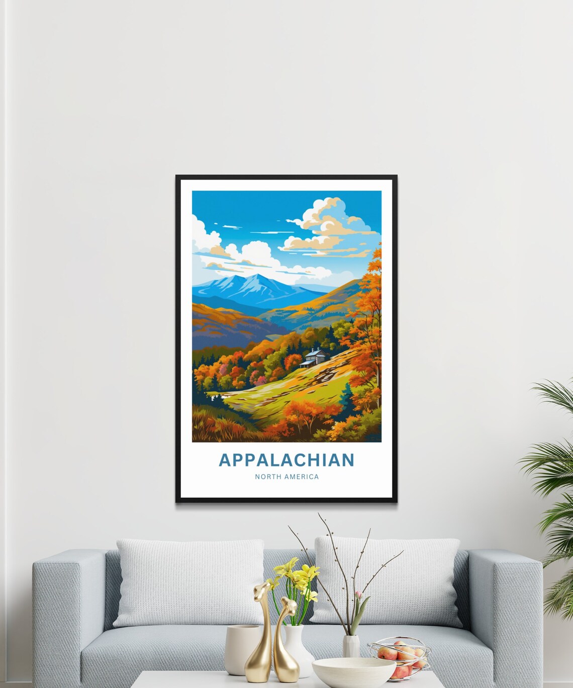 Appalachian Mountains Travel Poster, North America - Image 3