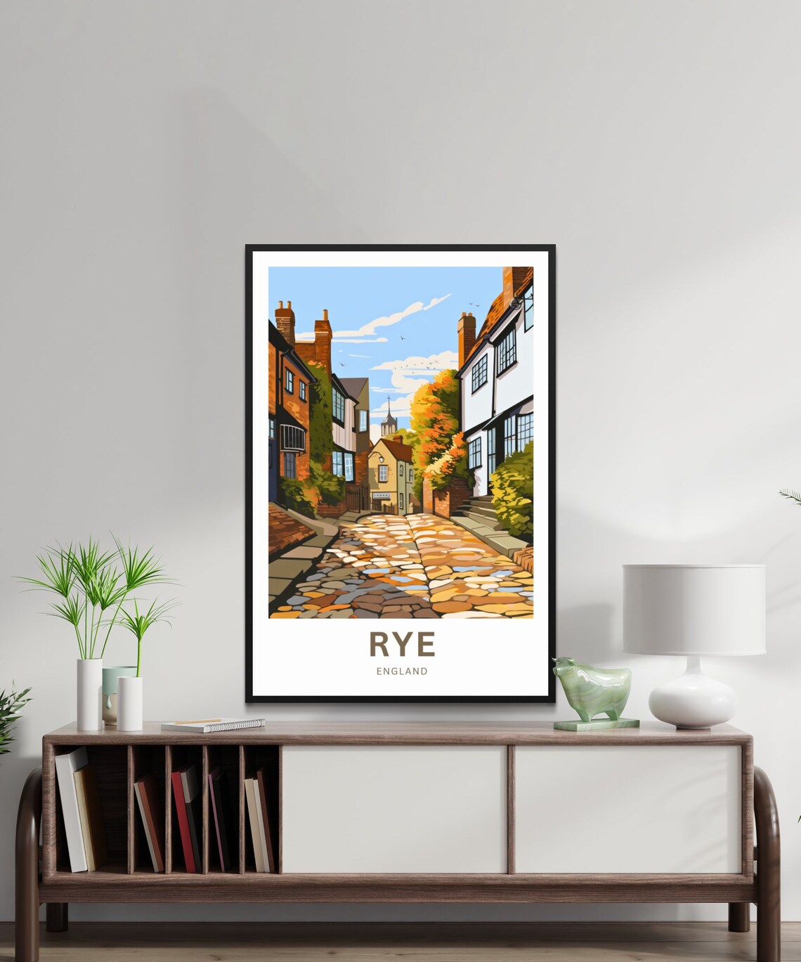 Rye Travel Poster, England Travel Wall Art - Image 2