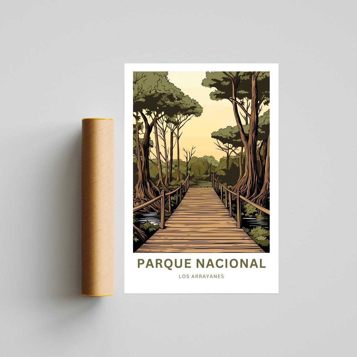 Personalized Parque Nacional Travel Print Parque Nacional Los Arrayanes Poster Argentina Wall Art Framed Present Gift Argentina Present - Image 4